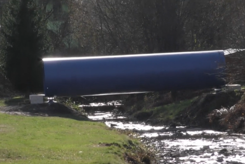 Lávka cez potok v Novej Sedlici 3