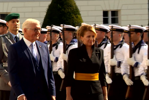Zuzana Čaputová sa stretla s nemeckým prezidentom Steinmeierom i kancelárkou Angelou Merkel 