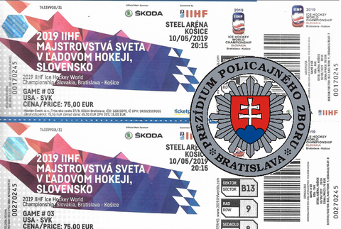 Falošné lístky na hokejové majstrovstvá 