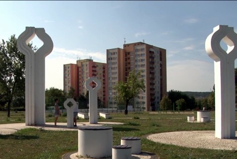 Kamenné kvety v Lučenci