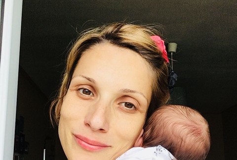 Zuzana Kanócz a je jej malá dcérka Leyla