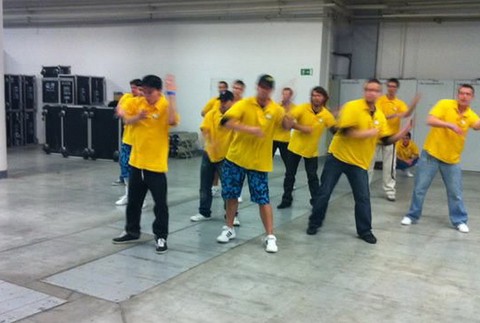 Křečkovi muži trénujú