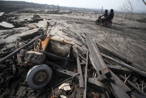 Indonézska sopka Merati