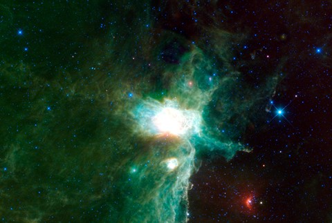 Hmlovina Konská hlava vesmír