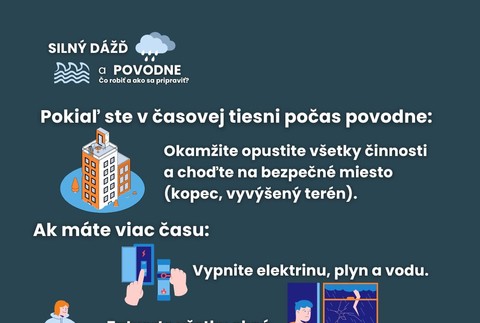 Odporúčanie pri daždi