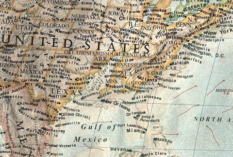 Unikátna mapa sveta 2