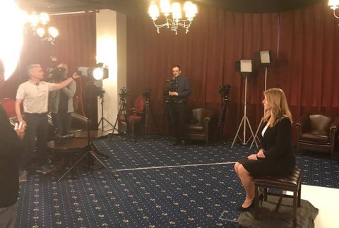 Zuzana Čaputová, fotenie na oficiálny portrét