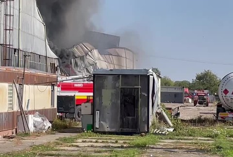 [multi] Požiar haly v Trebišove 955