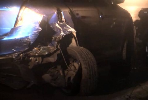 Tri havarované autá a škoda za 10-tisíc eur. Žena sa ospravedlnila a z miesta nehody odišla