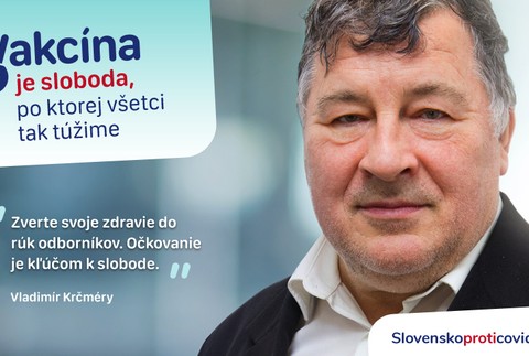 Kampaň na očkovanie - Vladimír Krčméry