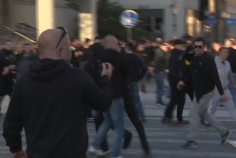 Policajti pred kvalifikačným zápasom Slovenska zasahovali proti fanúšikom