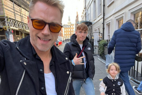 Ronan Keating s deťmi