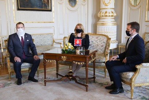 Stretnutie troch najvyšších ústavných činiteľov 