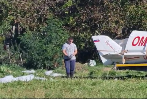 [multi] padnuté lietadlo ráno 5405