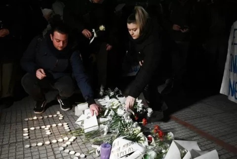 Protesty po železničnom nešťastí v Grécku