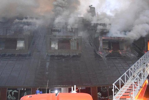 Hotel Junior požiar 3