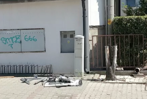 Výbuch bankomatu v obci Tomášov