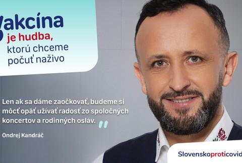 Kampaň na očkovanie - Ondrej Kandráč