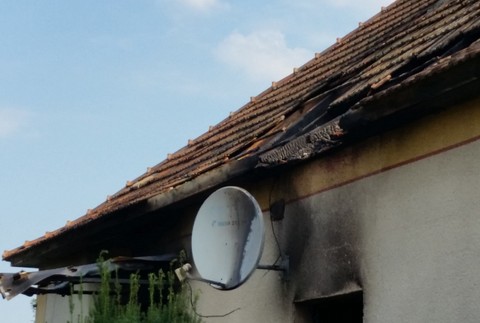 Požiar domu Malá Lúč 
