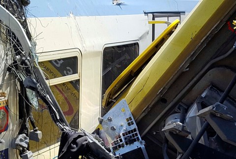 Taliansko zrážka vlaky 7