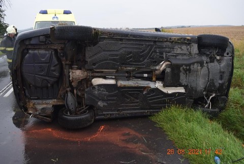 Dopravná nehoda vo Veľkom Krtíši 