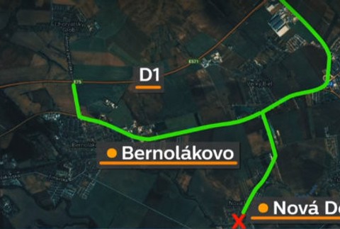 grafika príjazdu z dedín do Bratislavy