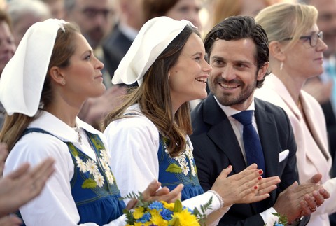 Princ Carl Philip s manželkou