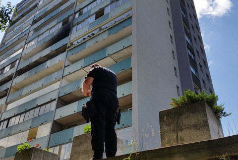 Požiar Karadžičova ulica