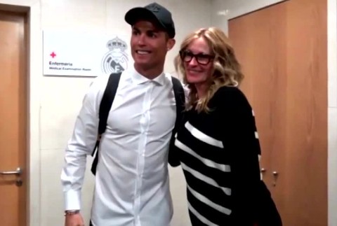 Julia ROberts sa stretla s ROnaldom793