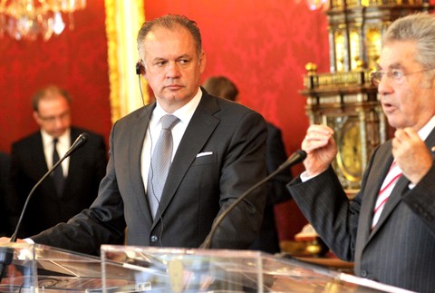 Andrej Kiska na oficiálnej návšteve Rakúska