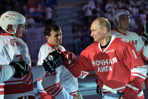 Vladimir Putin, hokej