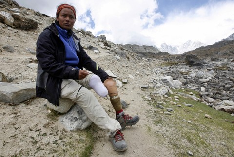 Prvá handicapovaná žena Mount Everest Indka Sinha