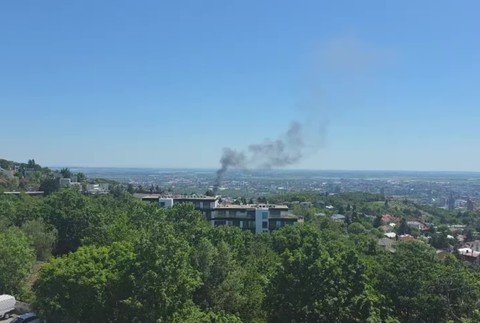 poziar budova bezdomovci