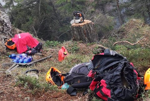 Požiar Gaderska dolina