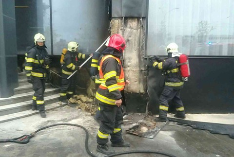 Požiar v centre Bratislavy, horí známy hotel