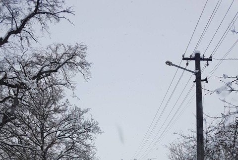 Snehová situácia na Myjave 