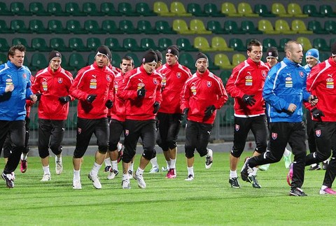 Futbalisti SR v Žiline