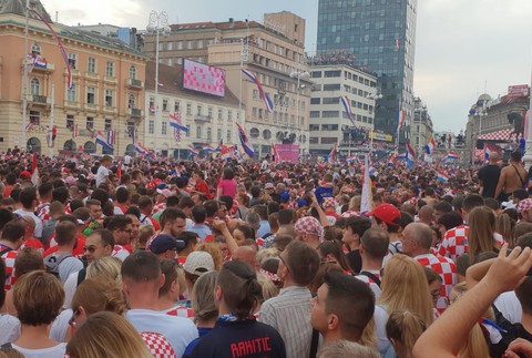 Fanúšikovia vítali chorvátskych futbalistov 