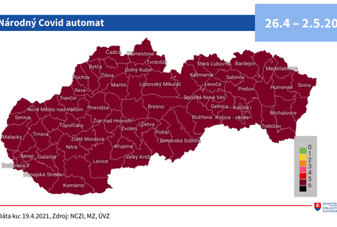 COVID automat_ národny covid automat