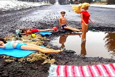 barbie plážová seansa 2 foto