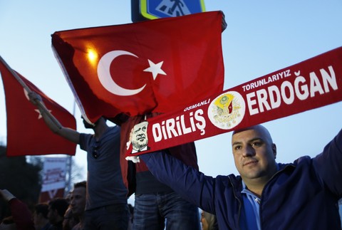 Erdogan, referendum, Turecko