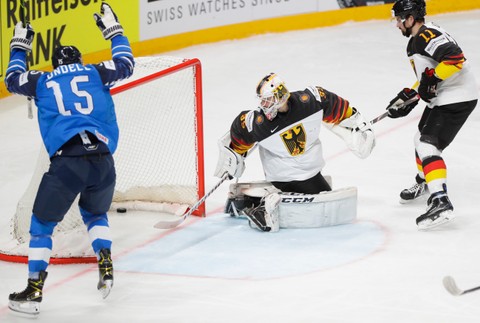 Druhý semifinálový súboj medzi Nemeckom a Fínskom.