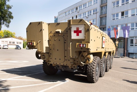obrnené vozidlo Patria AMVXP 8x8 Fínsko dodávka (3)