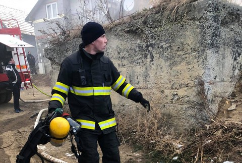 Požiar v Hrabušiciach