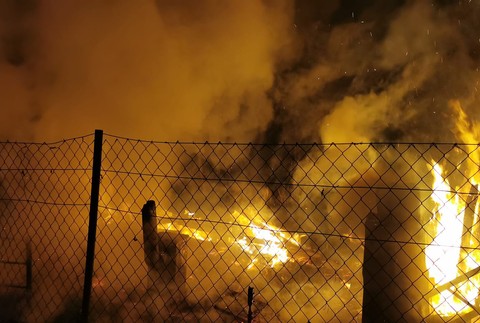 Požiar v Košiciach