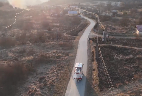 poziar na vychode slovenska