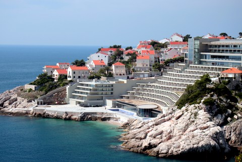 Chorvátsko hotel pláž