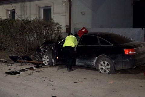 šofér za volantom zaspal