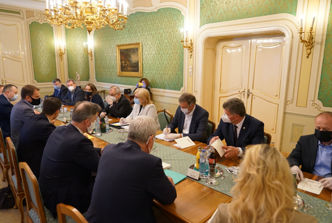 Stretnutie Igora Matoviča s predstaviteľmi odborárov 