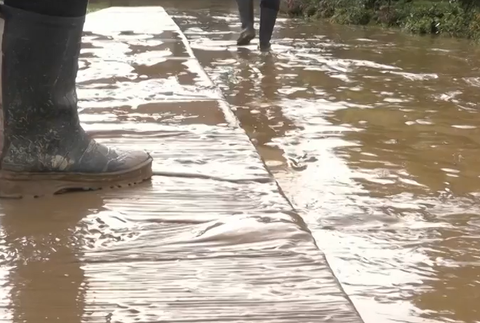 blato il dážď il povodeň il počasie il